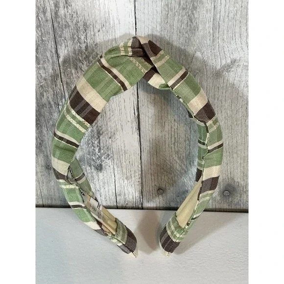 AUTUMN ADEIGBO Green Metallic Headband $72 Autumn Adeigbo | Accessories | Autumn Adeigbo Green Metallic  main image 2